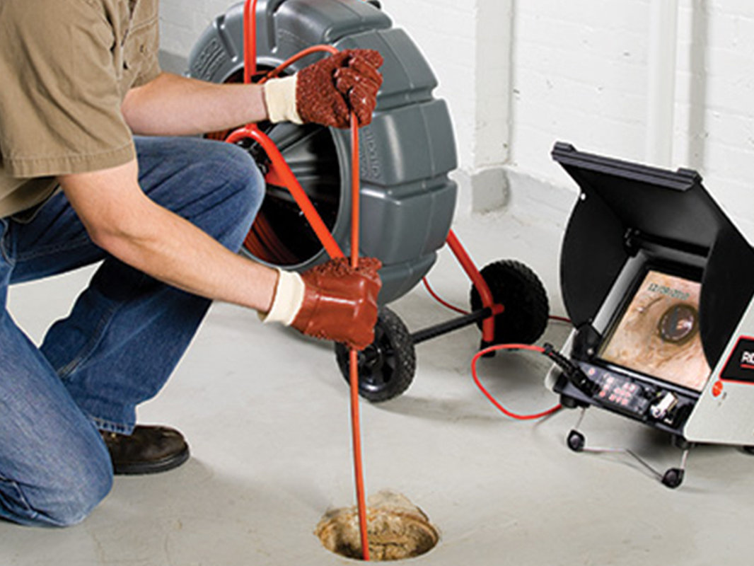  inspección con camara de tuberias y bajantes